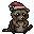 Raccoon Santa.gif